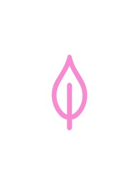 doğal yaprak sembolünün animasyonunu bob ve duraklat