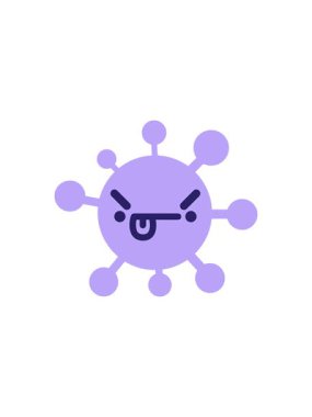 yoğunlaşan virüsün yıldız patlaması etkisi animasyonu