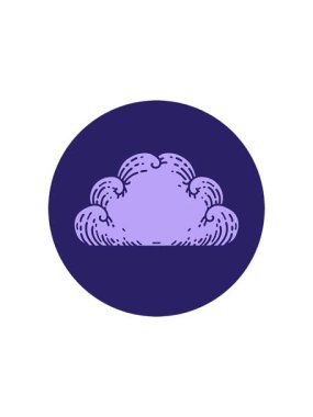 Bir bulutun ikonik dövme tarzının canlandırma etkisi