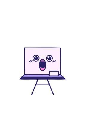 Beyaz bir panonun gölgeli çizgi filminin atlama hareketi animasyonu