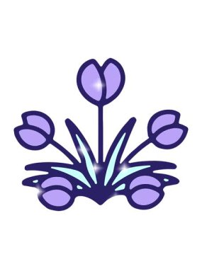 Çiçek tasarımının simli etkisi