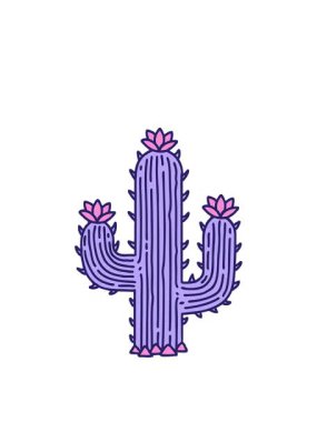 Kaktüs illüstrasyonunun animasyonunu genişletiyor