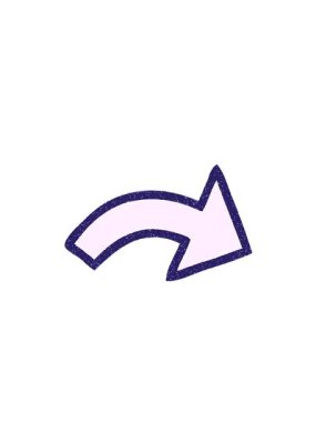 Artan ve yüzen ok çizgi çiziminin animasyonu