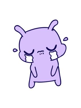 Şirin üzgün uzaylının el yazması çizgi filminin neon ışık efekti animasyonu