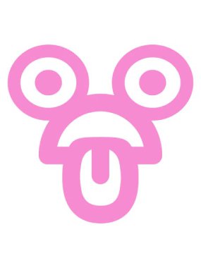 Yorgun bakışlı yüz simgesinin canlandırma efektini göster