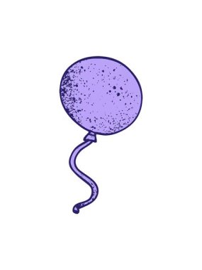 Çizgi film karalama balonunun dönen hareket animasyonu