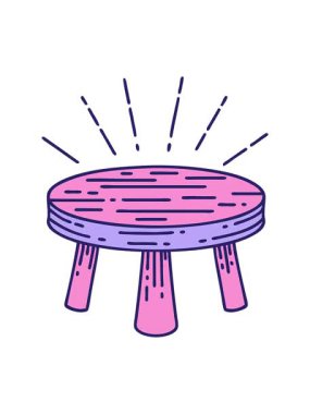 Tahta dışkı animasyonunu bob ve duraklat