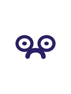 Üzgün bakışlı yüz ikonunun gösterişli satış animasyonu