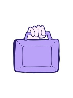 Dikkat çekici çizgi film Birleşik Devletler bütçesi.