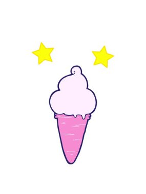 dönen yıldızlar çizgi film dondurma sanatının animasyonu