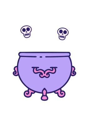 Bir kazanın ikonik dövme görüntüsünün kafatası animasyonu