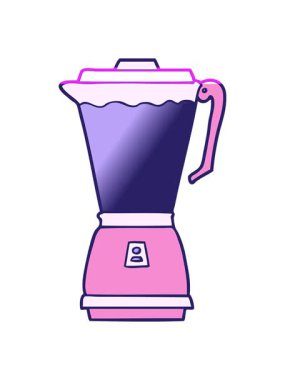 Çizgi film yemek işlemcisinin animasyonunu çalıştır