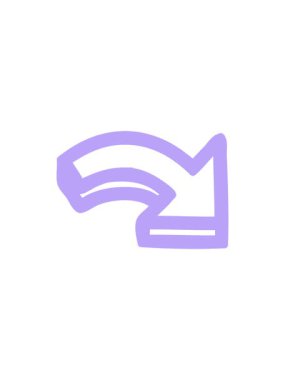 Yön ok sembolü tasarımının bölünme etkisi canlandırması