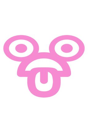 Yorgun bakışlı yüz ikonunun hareketli animasyonu