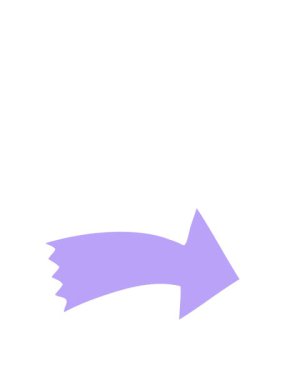 Okun el çiziminin hareketli animasyonu