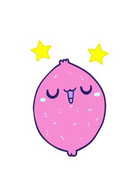 dönen yıldızlar çizgi film animasyonu Mutlu limon