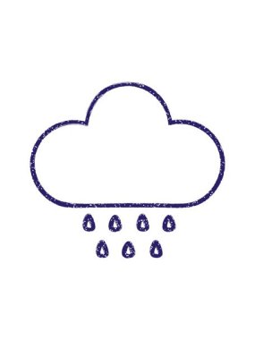 Bulutlu tebeşir çiziminin animasyonunu bob ve duraklat