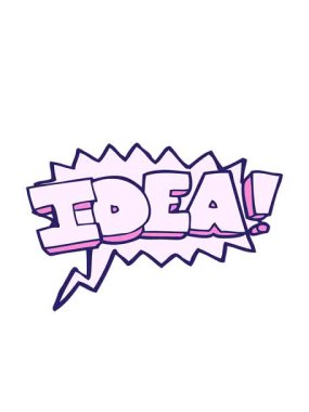 serbest konuşma baloncuğunun hareketli animasyonu desenli çizgi film fikir sembolü