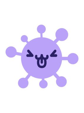 sevimli, dışavurumcu hayvan virüsünün animasyonunu durdurup duraklat