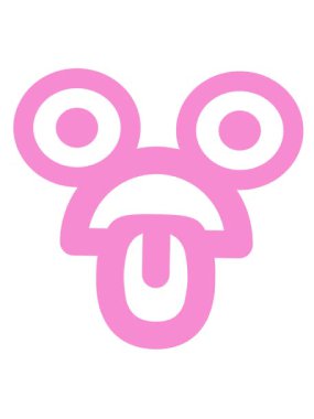 Bitkin bakan yüz ikonunun titreşimli hareket animasyonu