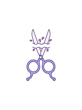 berber makasının yıldız patlaması etkisi animasyonu