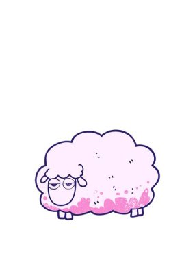 Çamurlu, çamurlu kış koyunlarının el yapımı çizgi filmlerinin animasyonunu genişletiyorum.