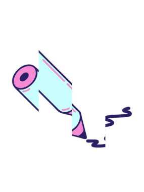 Dövmenin hareketli animasyonunu geleneksel renkli kalem stilinde bölmek