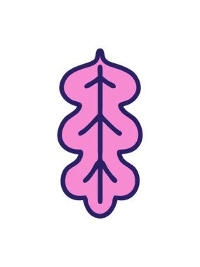 Yaprağın ikonik dövme görüntüsünün titreyen hareketi