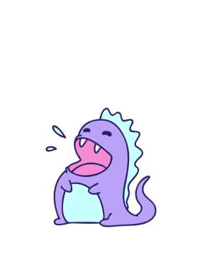 Neşeli bir dinozorun çizgi filminin yükselişi ve yüzüşü