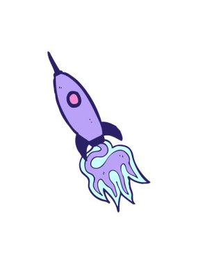 Uzay gemisinin animasyonunu salla ve durdur