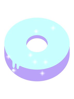 simli çörek atıştırmalık çizgi filminin animasyonu