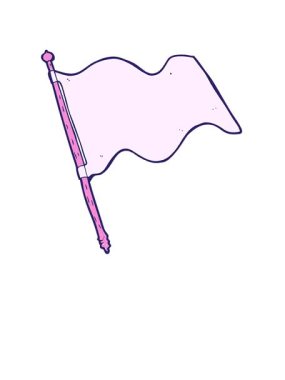 beyaz bayrağın yükselişi ve dalgalanması