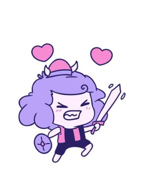 Kamwai Viking Çocuk 'un serbest piyasa çiziminin dönen kalpleri.