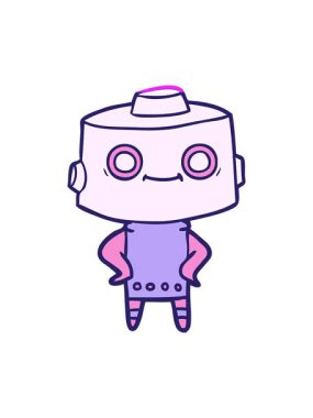 Bir androidin karalamalarının canlandırmasını çalıştır.