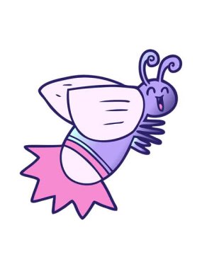 çizgi film ışıltı böceğinin canlandırmasını bob ve duraklat