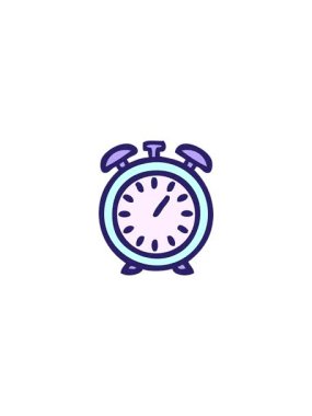 Alarmlı saatin deosgn satış animasyonu