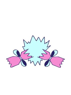 el çiziminin hareketli animasyonu. Çizgi film kraker çekti.