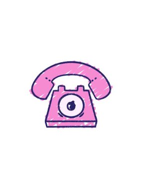 Telefon Tebeşiri Resim Çiziminin Satış Animasyonu