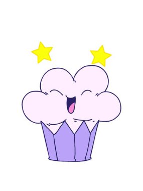 dönen yıldızların animasyonları mutlu ve acayiptir