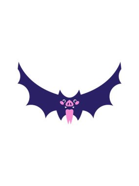 Cadılar bayramı yarasasının hareketli animasyonu