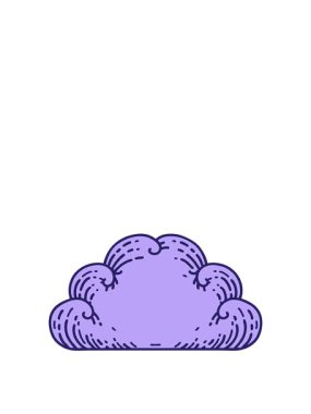 Dövmenin animasyonunu geleneksel bulut stilinde genişletiyor