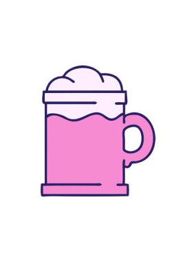 attention grabbing animation of cartoon pint of ale