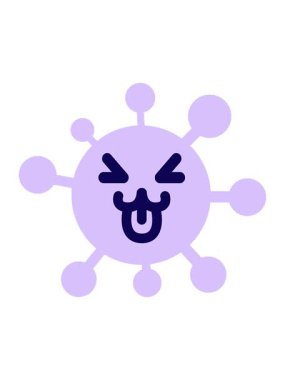 Memnun kedi virüsünün neon ışık efekti canlandırması