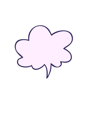 Konuşma baloncuğuyla çizgi film konuşma balonunun yükselişi ve yüzüşü