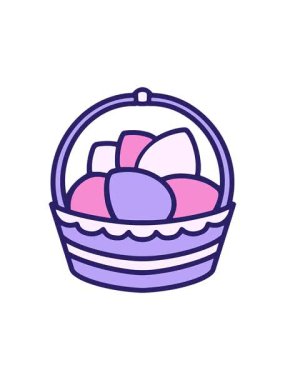 Renkli Paskalya Sepeti 'nin canlandırması