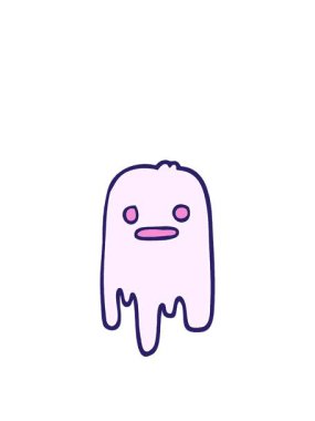 Çizgi roman tarzı hayaletin animasyonunu genişletiyorum.