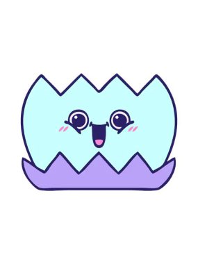 Nilüfer çiçeğinin şirin çizgi filminin animasyonunu göster