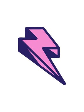 Dövmenin geleneksel yıldırım stilinde bölünme etkisi