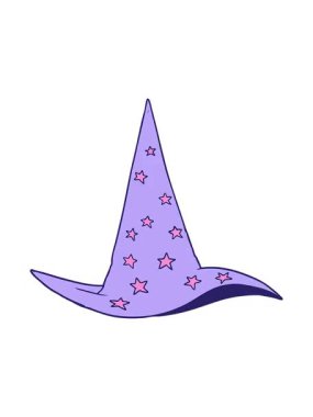 Sihirbaz şapkasının canlandırma efektini piksel haline getir