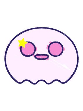 Parlayan yıldızlar Sevimli Hayalet Tebeşir Çiziminin animasyonunu etkiler